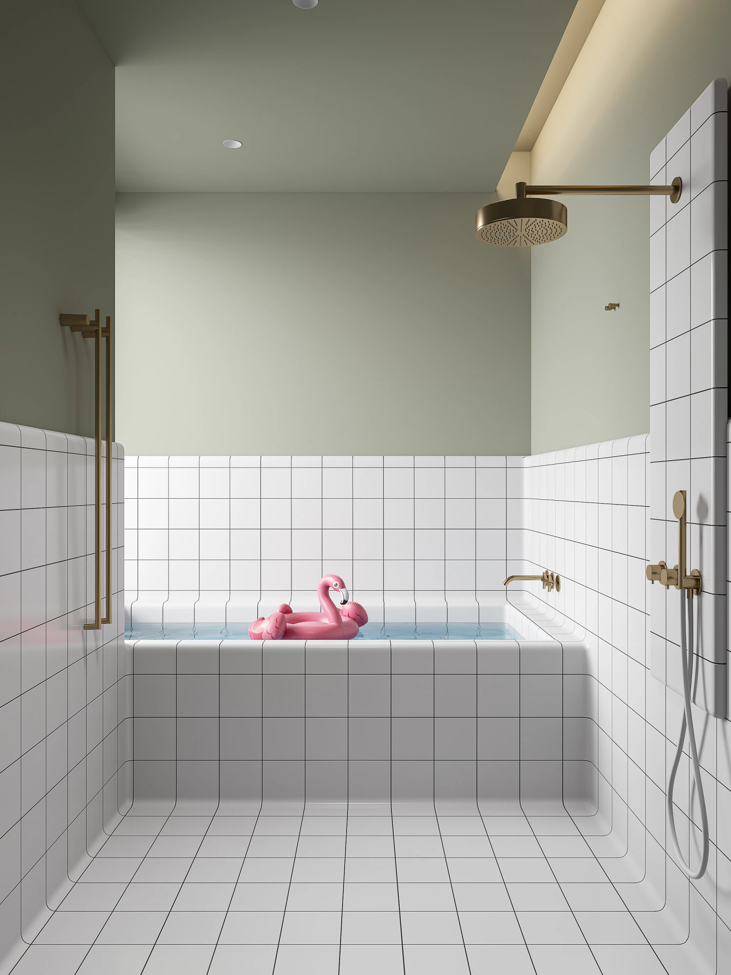 Bathroom 3D Model .c4d .max .obj .3ds .fbx .stl .blend 