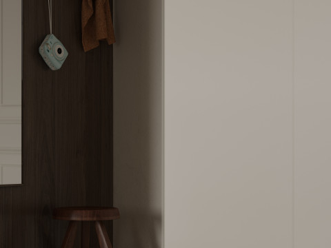 Modern living room dining room kitchen 3D Модель