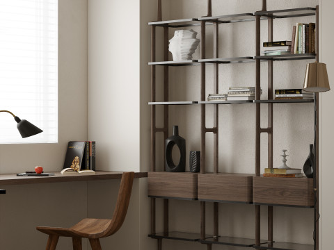 Modern living room dining room kitchen 3D Модель