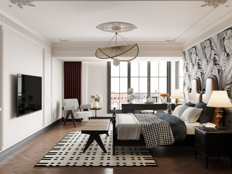 Bedroom interior scenes 3D Model