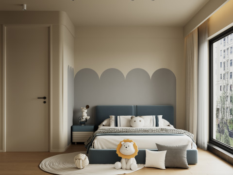 Villa interior scene 3D Model