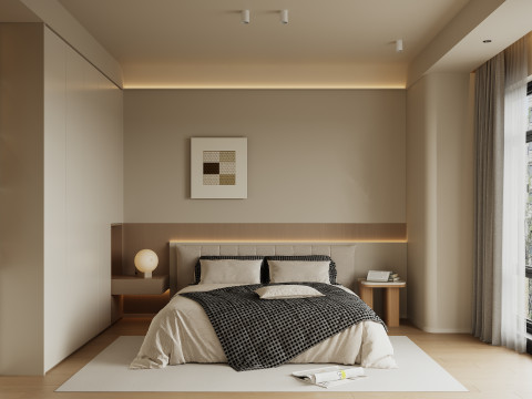 Villa interior scene 3D Model