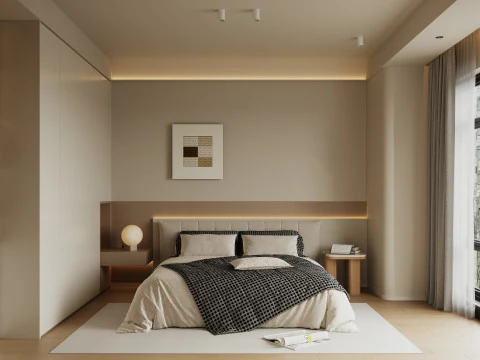 Villa interior scene 3D Model