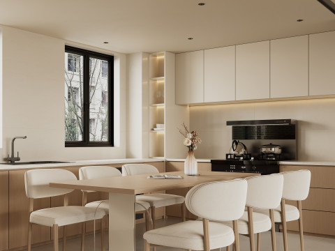 Villa interior scene 3D Model