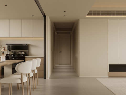 Villa interior scene 3D Model