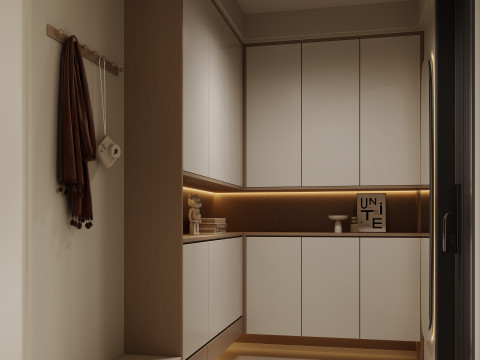 Villa interior scene 3D Model