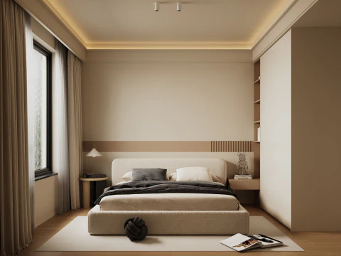 Villa interior scene 3D Model