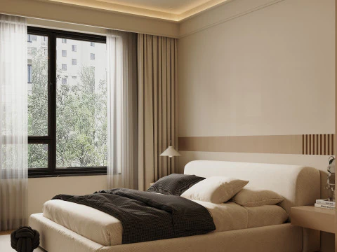 Villa interior scene 3D Model
