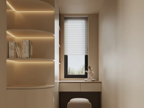 Villa interior scene 3D Model