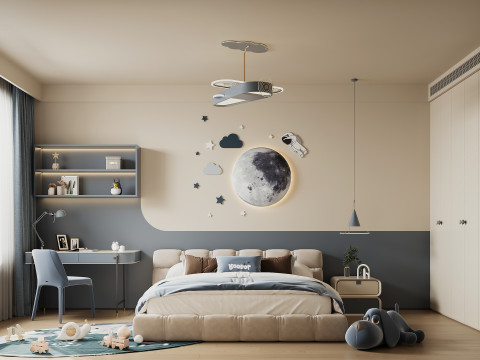 Villa interior scene 3Dモデル