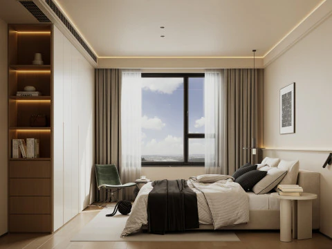 Villa interior scene 3D Model
