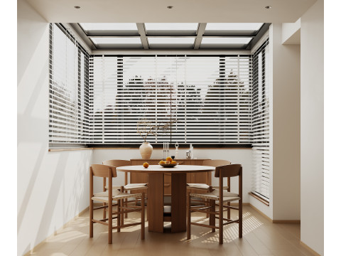 Modern living room dining room bedroom Modelo 3D