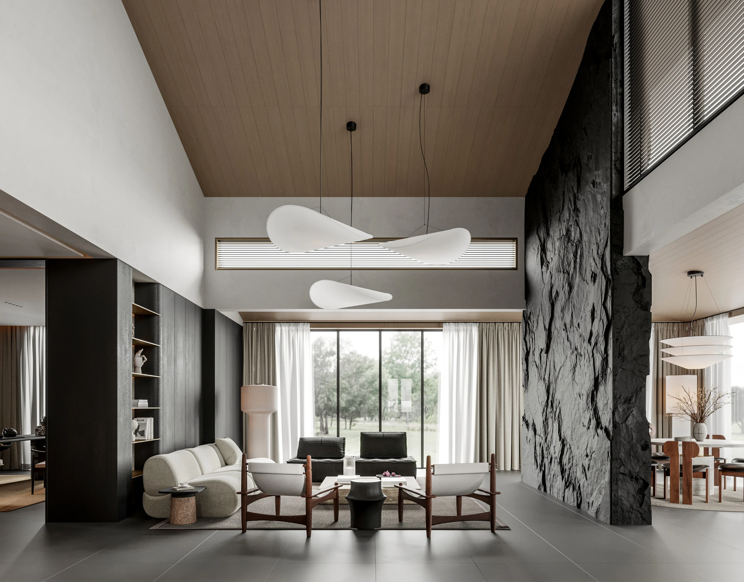 Modern Villa 3D Model .c4d .max .obj .3ds .fbx .stl .blend 