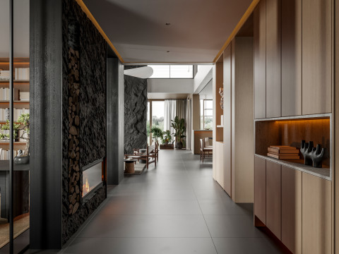 Modern Villa Modèle 3D