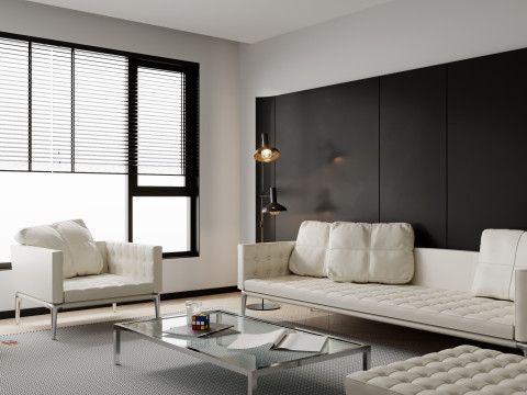 Modern living room 3D Модель