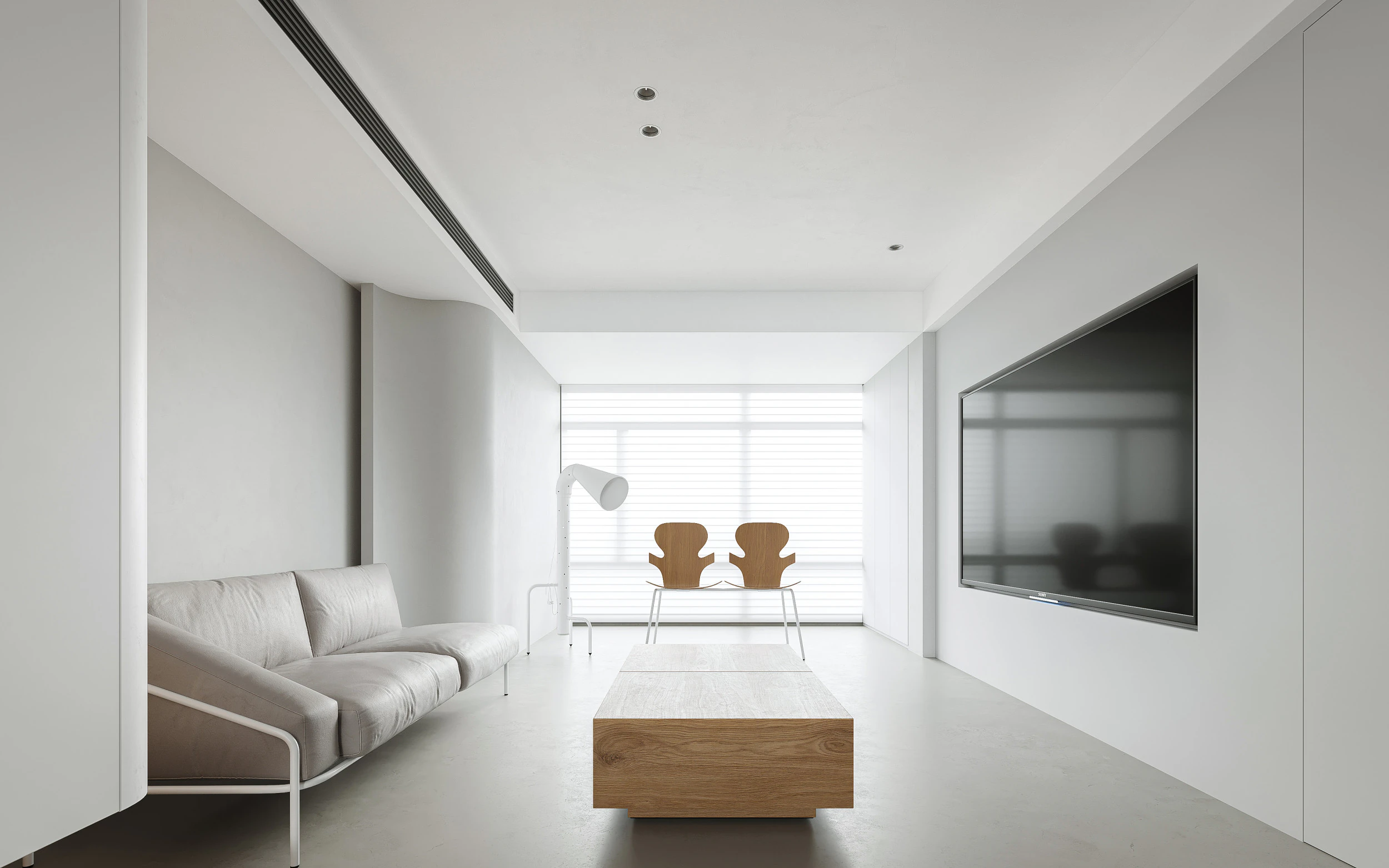 Modern living room dining room 3D Model .c4d .max .obj .3ds .fbx .stl .blend 
