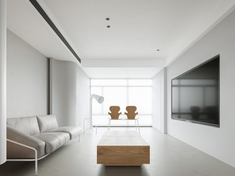 Modern living room dining room 3D Модель