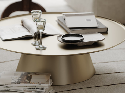 Modern living room dining room 3D Modell