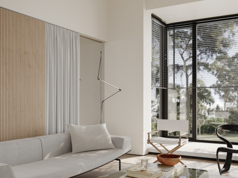 Modern living room 3D Model