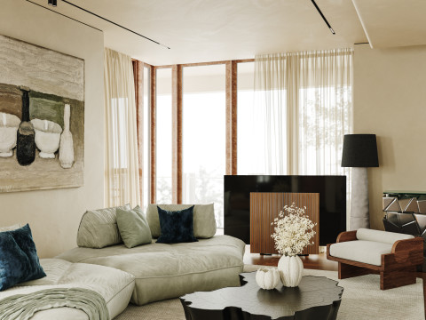 Living room 3Dモデル