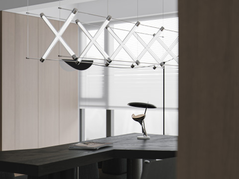Modern living room dining room 3Dモデル