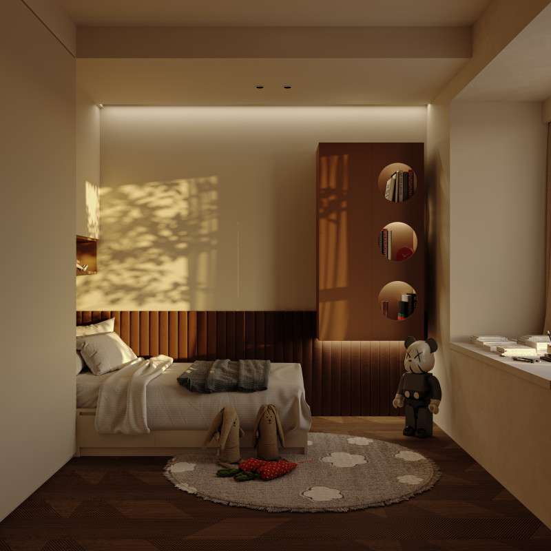 Bedroom interior scenes 3D Model .c4d .max .obj .3ds .fbx .stl .blend 