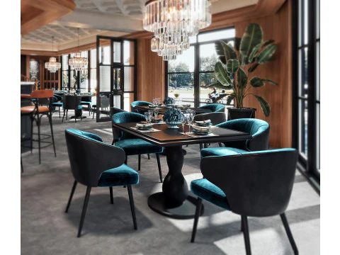 Restaurant cafe interior 8 3D Model