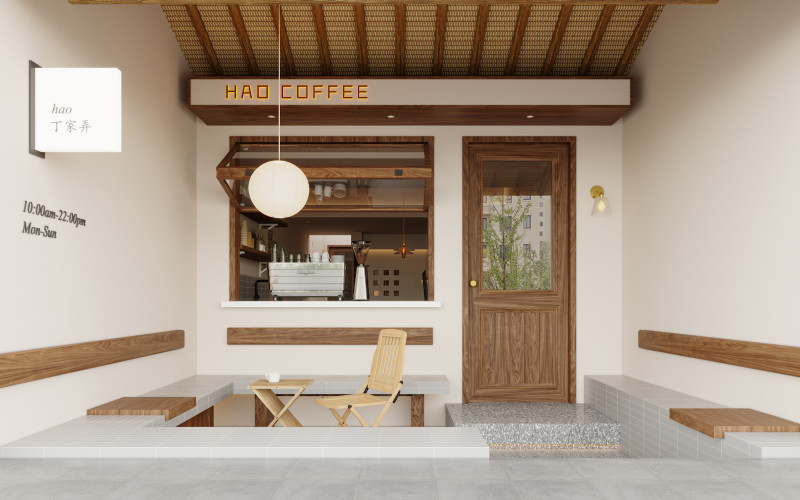 Restaurant cafe interior 9 3D 모델 .c4d .max .obj .3ds .fbx .stl .blend 