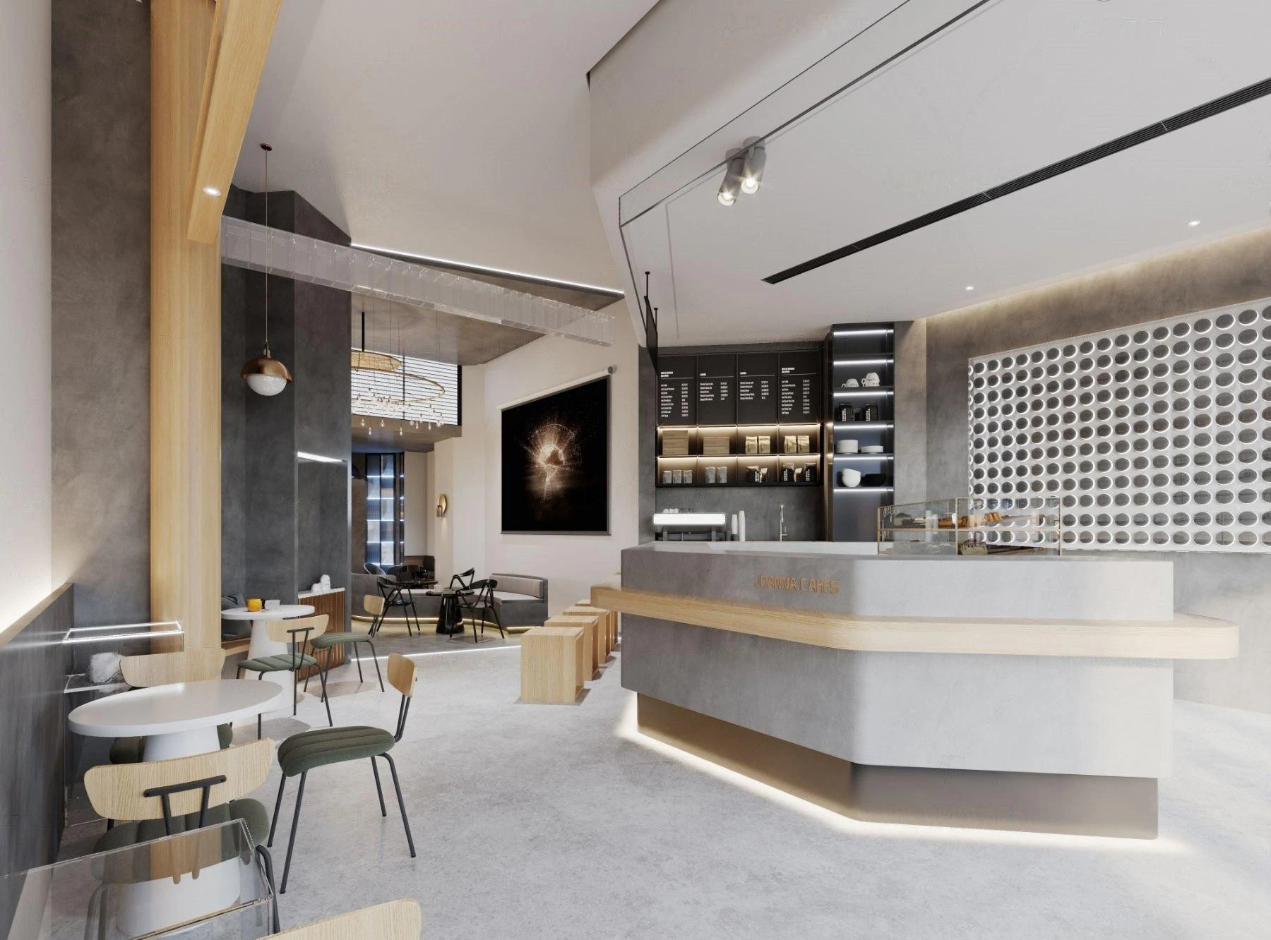 Restaurant cafe interior 11 3D Model .c4d .max .obj .3ds .fbx .stl .blend