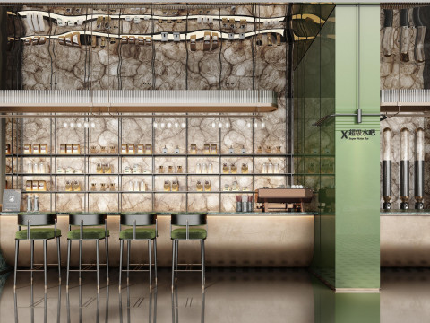 Coffee shop interior 20 3D 모델
