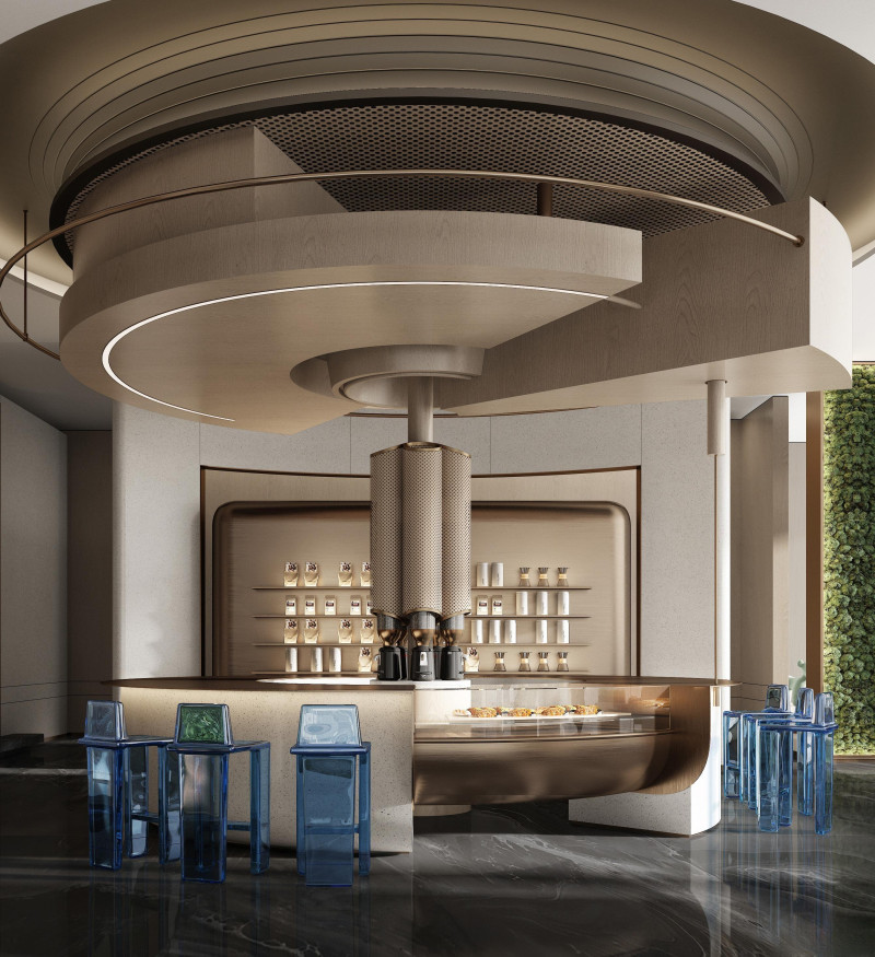 Coffee shop interior 26 3D Model .c4d .max .obj .3ds .fbx .stl .blend 