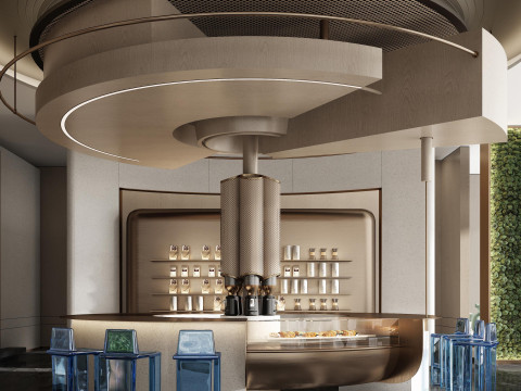 Coffee shop interior 26 3D 모델