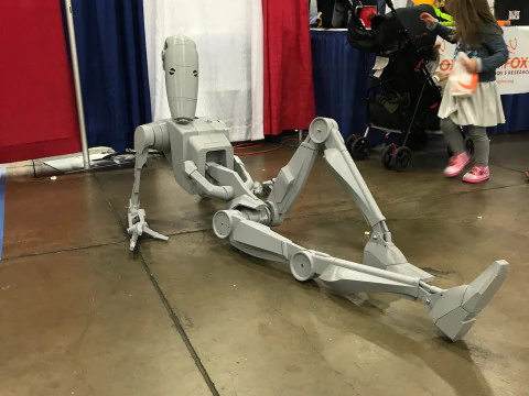 Battle Droide Figurines Ready to Print 3D Print Model