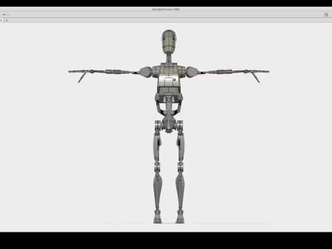 Battle Droide Figurines Ready to Print 3D प्रिंट मॉडल