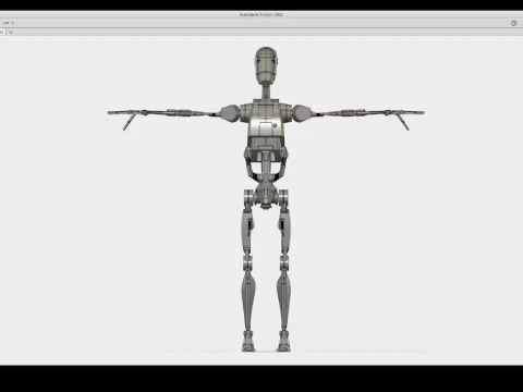 Battle Droide Figurines Ready to Print 3D Print Model