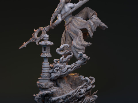 Bakaneko Catgirl 3D-printmodel