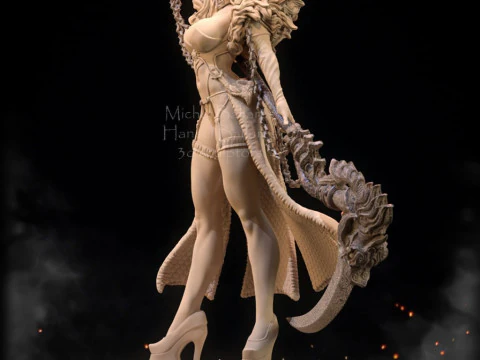 Dark Elf by Creative Geek MB 3D Print Model