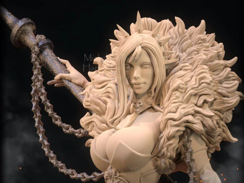 Dark Elf by Creative Geek MB 3D Print Model