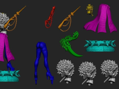Dark Elf by Creative Geek MB Model Cetak 3D