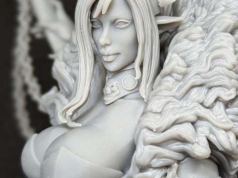 Dark Elf by Creative Geek MB 3D Print Model