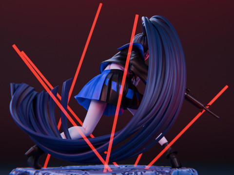 Naima Statue 3D 打印模型