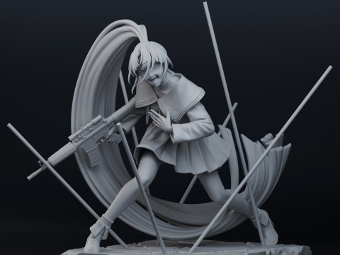 Naima Statue 3D 打印模型