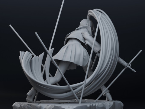 Naima Statue 3D 打印模型