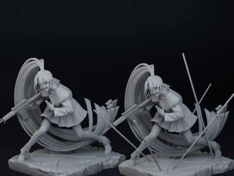 Naima Statue 3D 打印模型