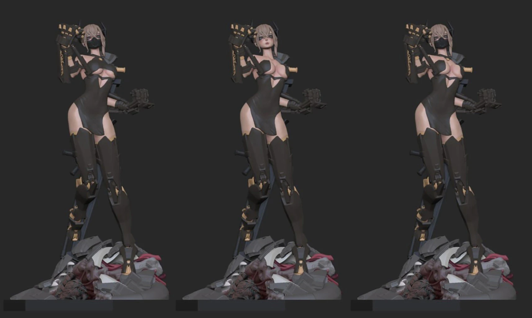 Project Code RED 3D Print Model .c4d .max .obj .3ds .fbx .stl .blend 