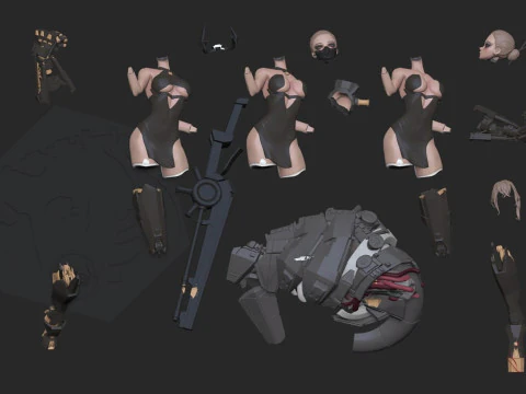 Project Code RED 3D Print Model