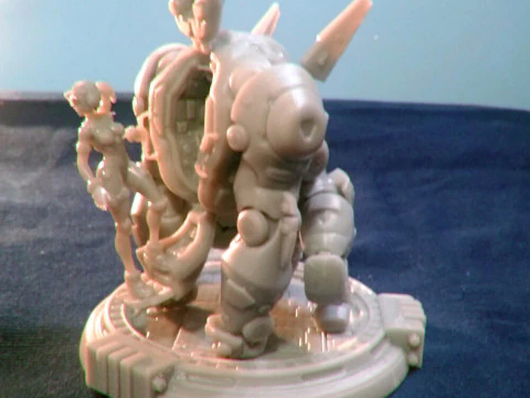 espalda plateada y jane Modelo de impresión 3D