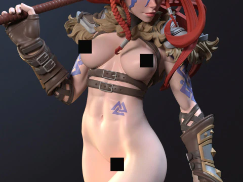 Ygritte vichinga Modello di stampa 3D