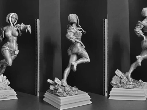 Lucy Cyberpunk Edgerunner 3D Print Model