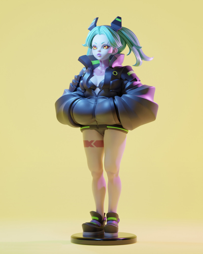 Rebecca Statue 3D Принт Модель .c4d .max .obj .3ds .fbx .stl .blend